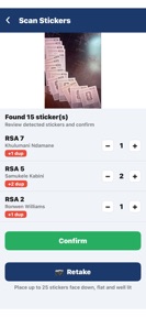Sticker Tracker 2026 screenshot
