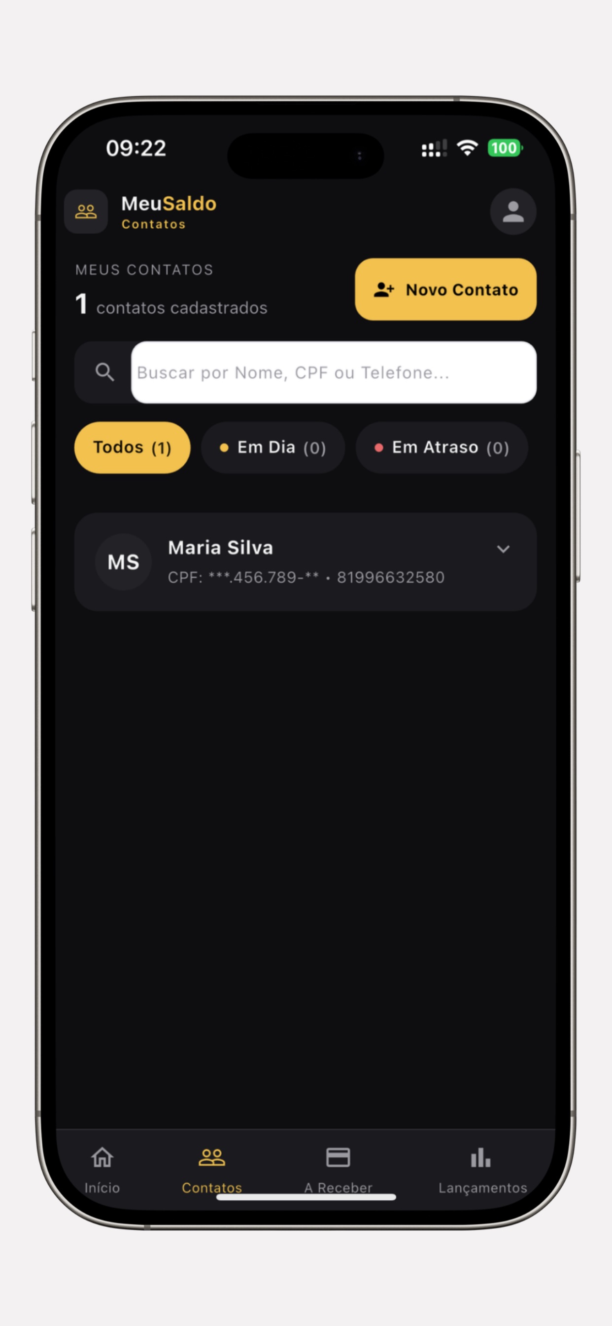 Screenshot 4 of MeuSaldo App