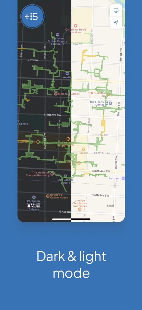 +15 Calgary Pathway Map - Navigation App | MWM