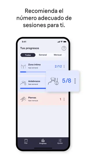 Captura de pantalla de Braun IPL en iPhone 9