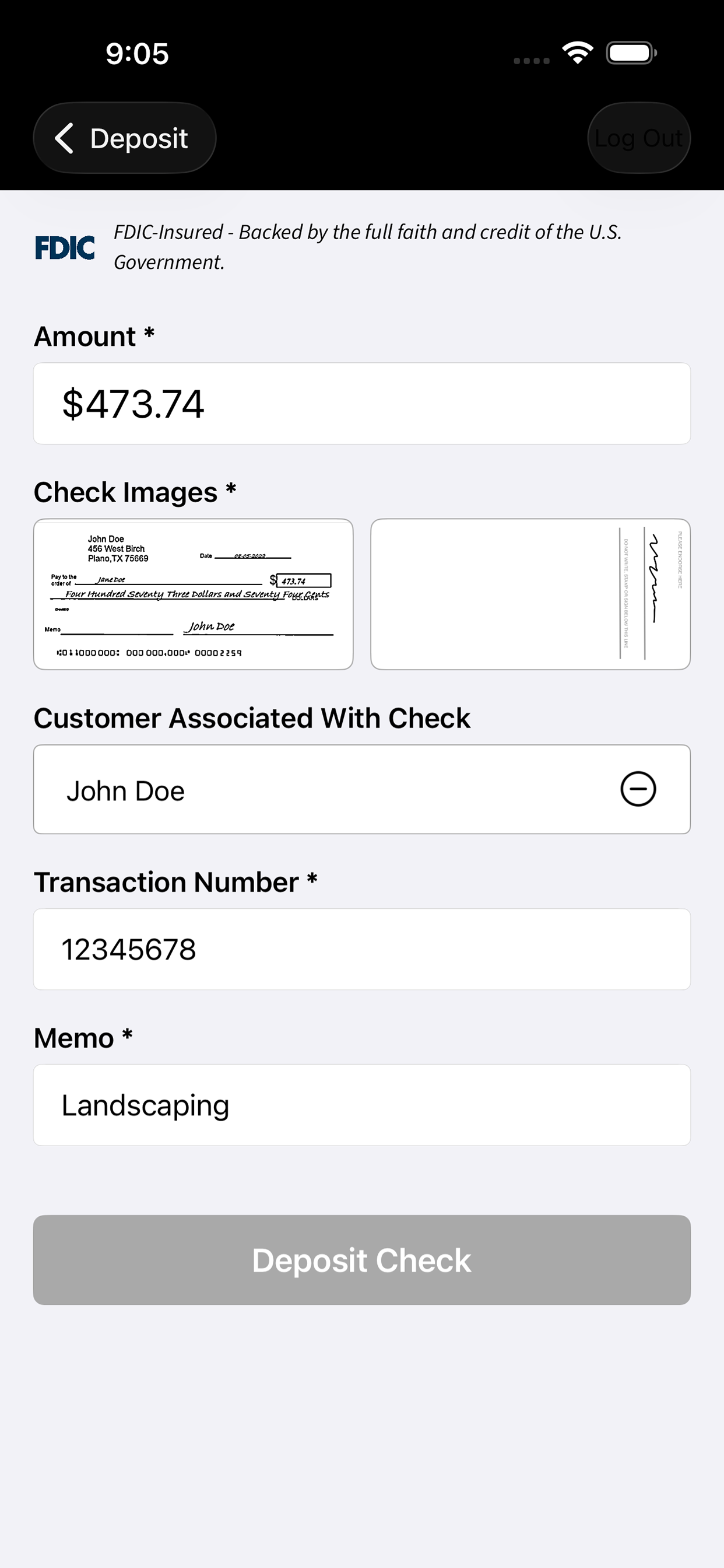 Houston Bank & Trust MobileDep
