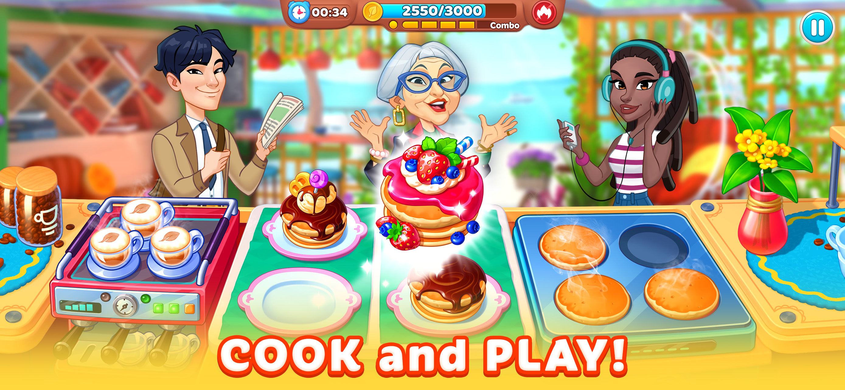 Chef & Friends: Cooking Game