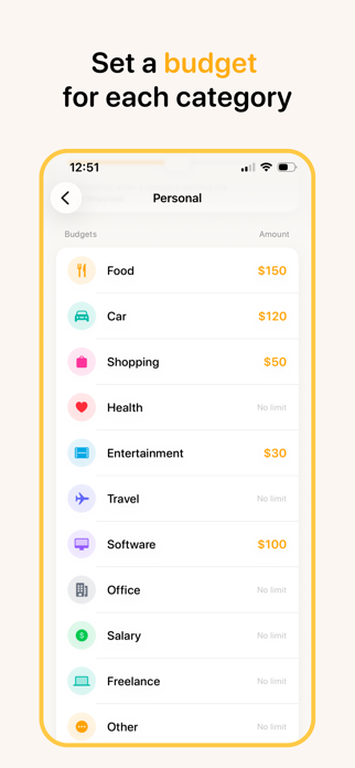 Expense Tracker - Luca Screenshot 7 of 7