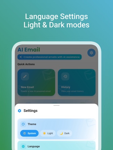 AI Email Writer: Assistant Pro iPad screenshot