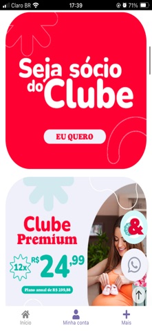 Clube Pais & Filhos screenshot