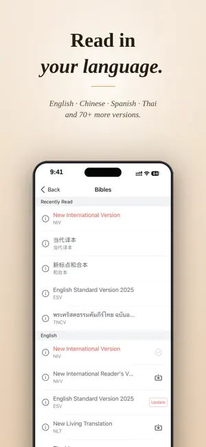 WeDevote Bible: Plans & Audio screenshot 4