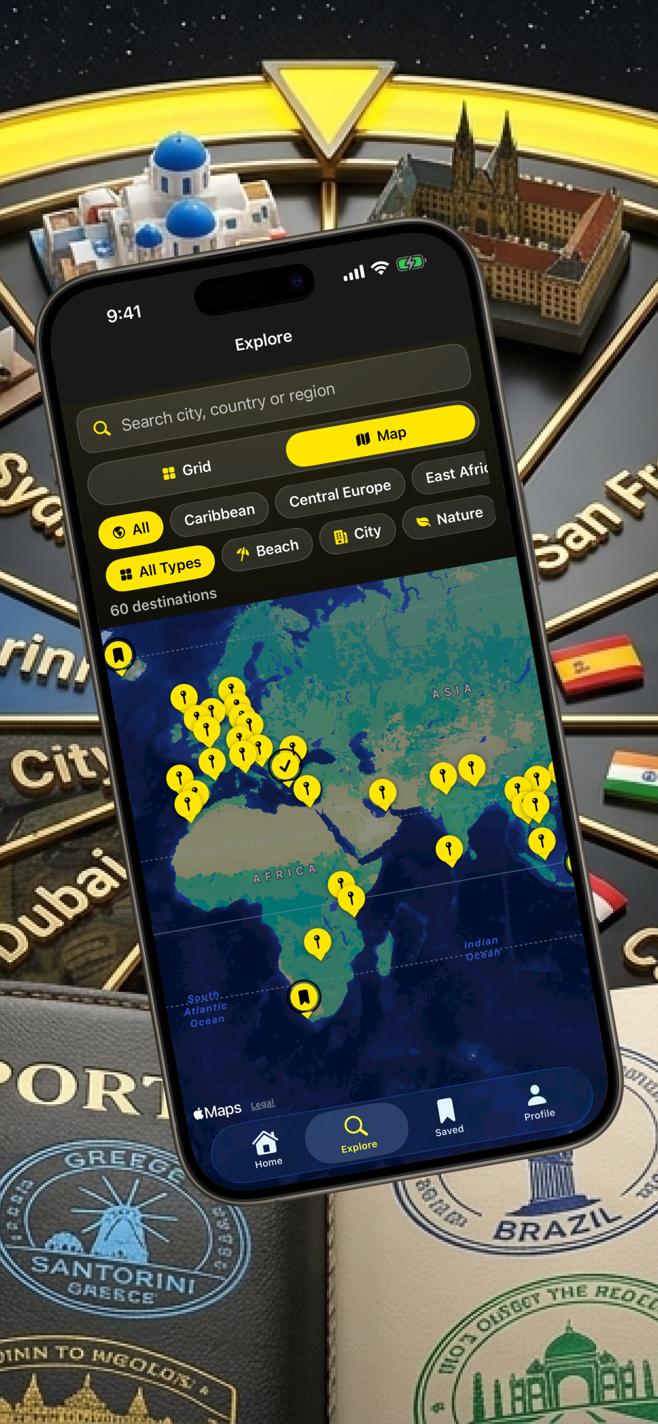 Spinn City - Travel Roulette screenshot 3
