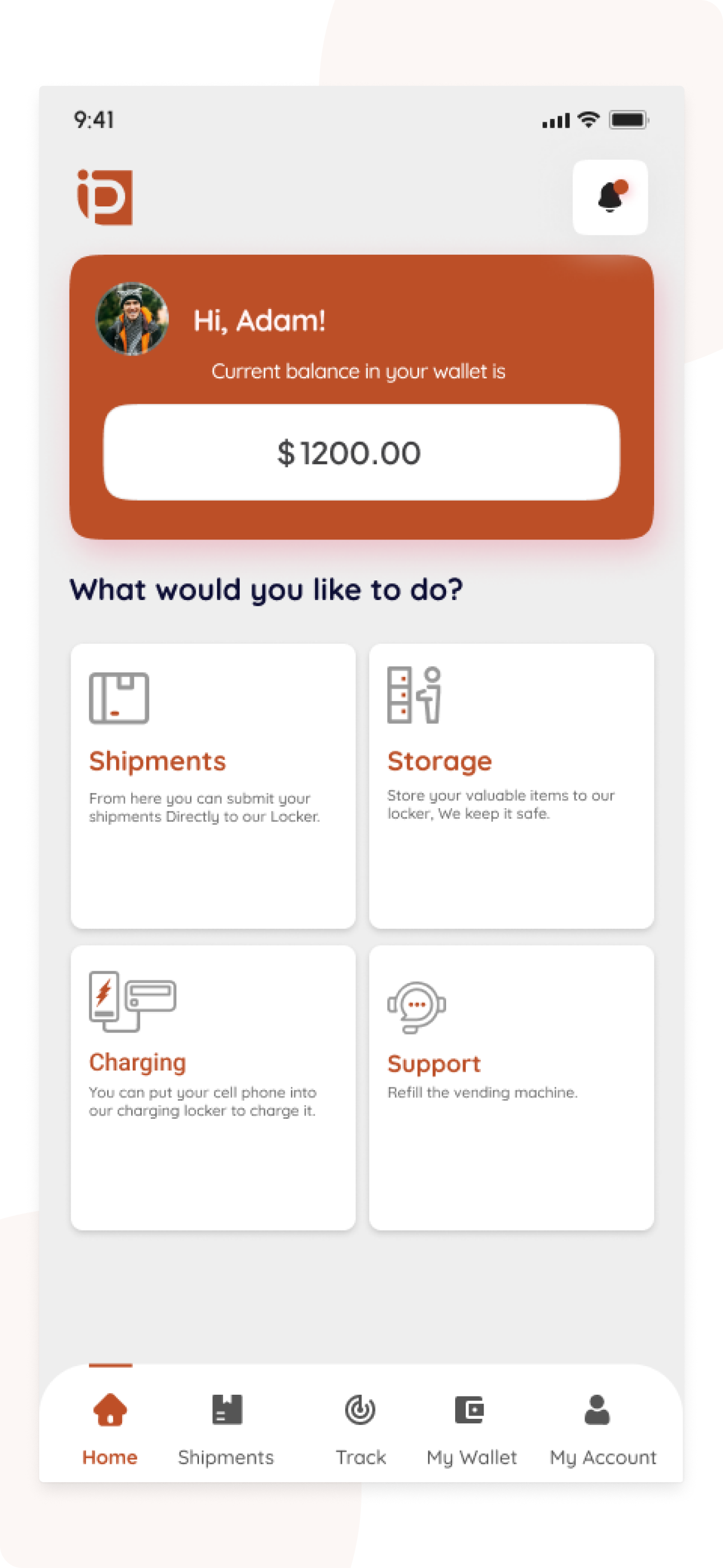 IntelParcel Customer