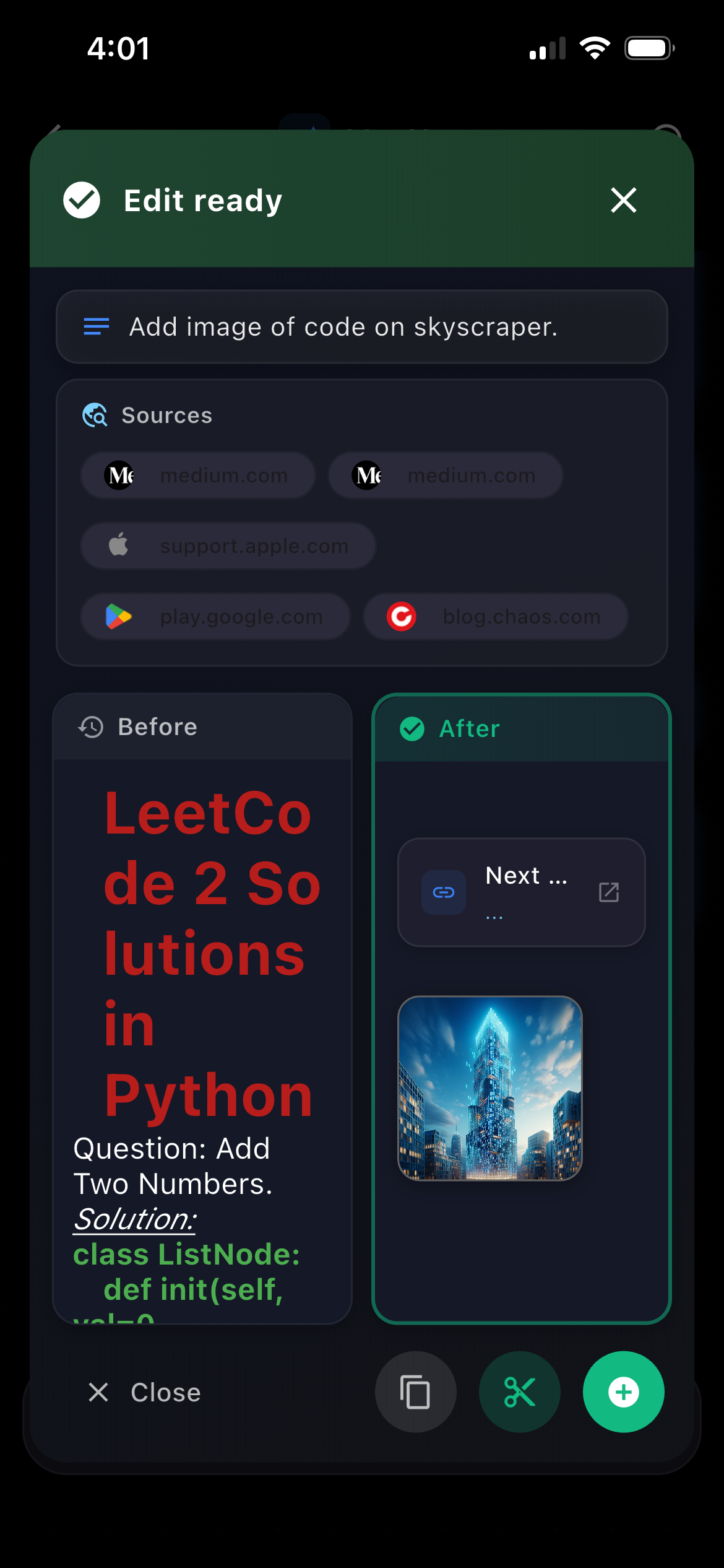 NotesMosAic screenshot 2