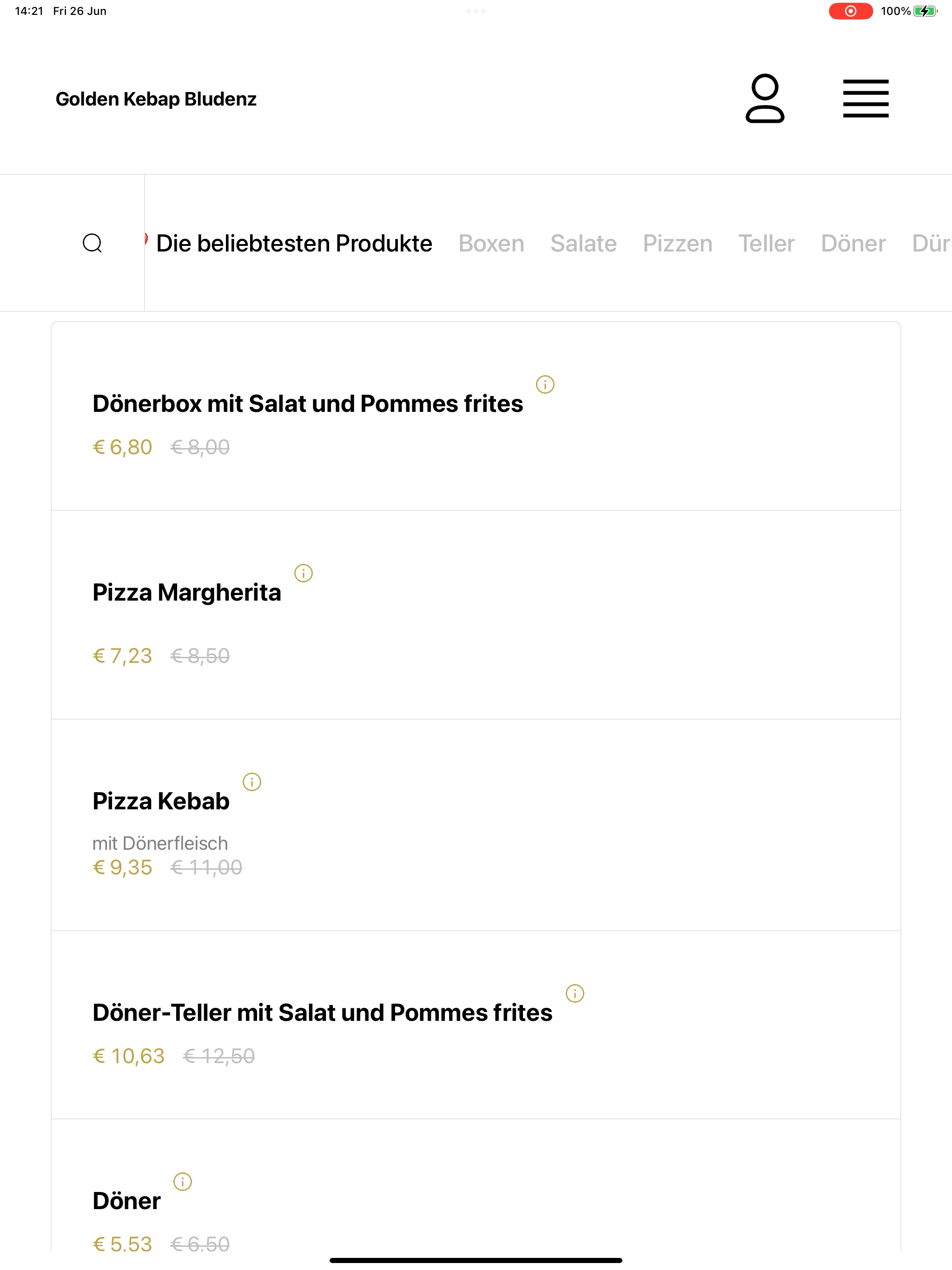 Golden Kebap Bludenz screenshot 14