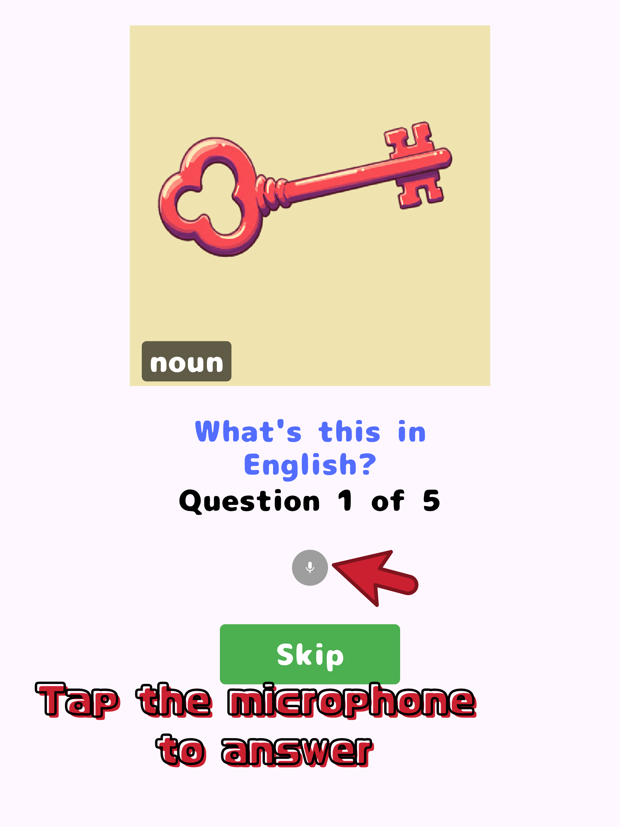 PicToWord -画像を見て英単語を発音する学習アプリ-