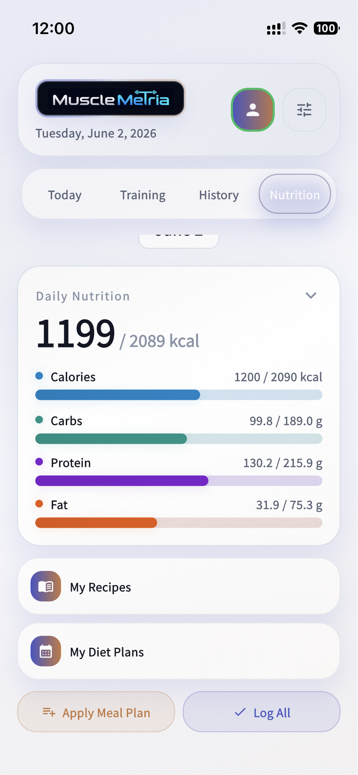 MuscleMetria screenshot 5