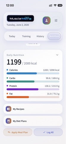 MuscleMetria screenshot