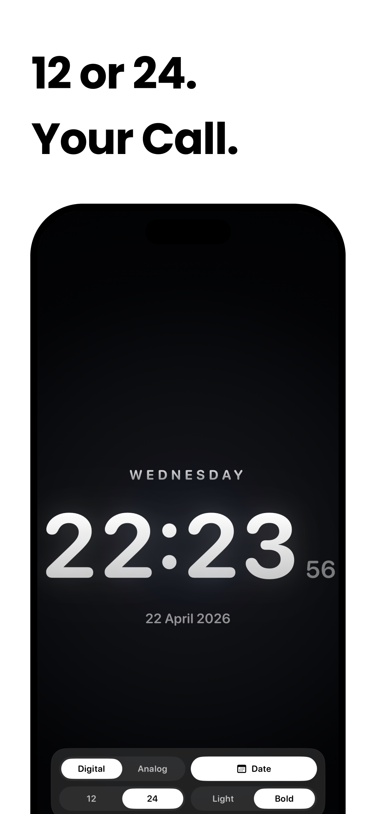Big Time Clock: Full Screen screenshot 3
