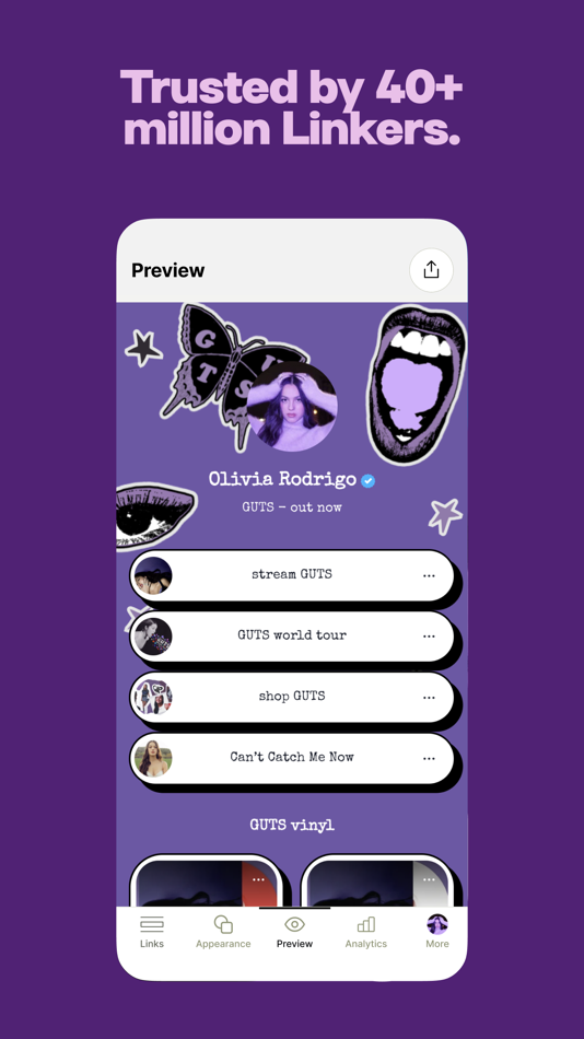 #3. Linktree: Link in Bio Creator (iOS) 由: Linktree