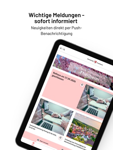 Theilheim iPad screenshot 2