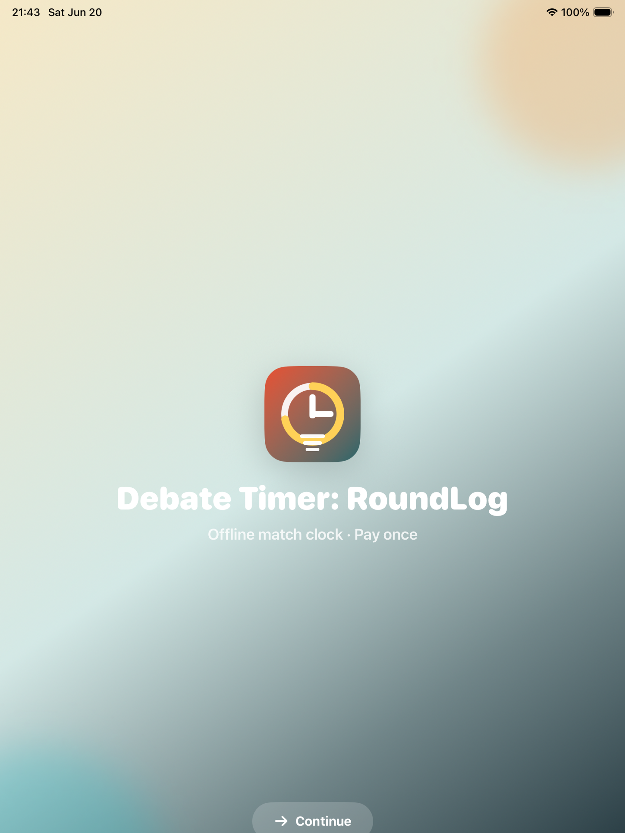 Debate Timer: RoundLog screenshot 11