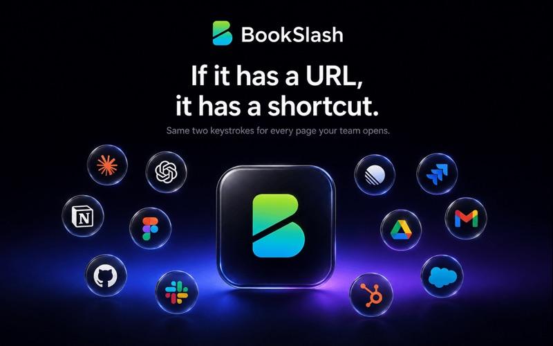 BookSlash: Team Shortcuts screenshot
