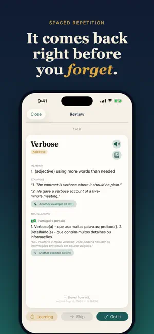 WordVale — Vocabulary Builder screenshot 4