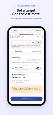 Video Compressor MP4, MOV screenshot 2