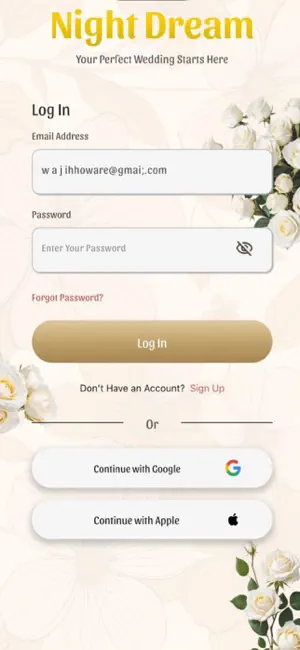 Night Dream App screenshot 1