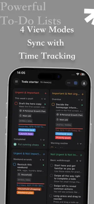 TimeSense - Time& Task Tracker screenshot 4