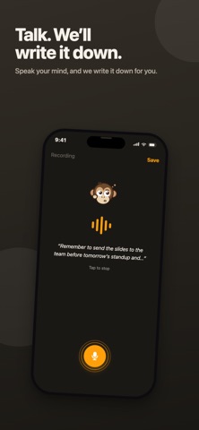 Monkey Remembers: Notes, Tasks screenshot
