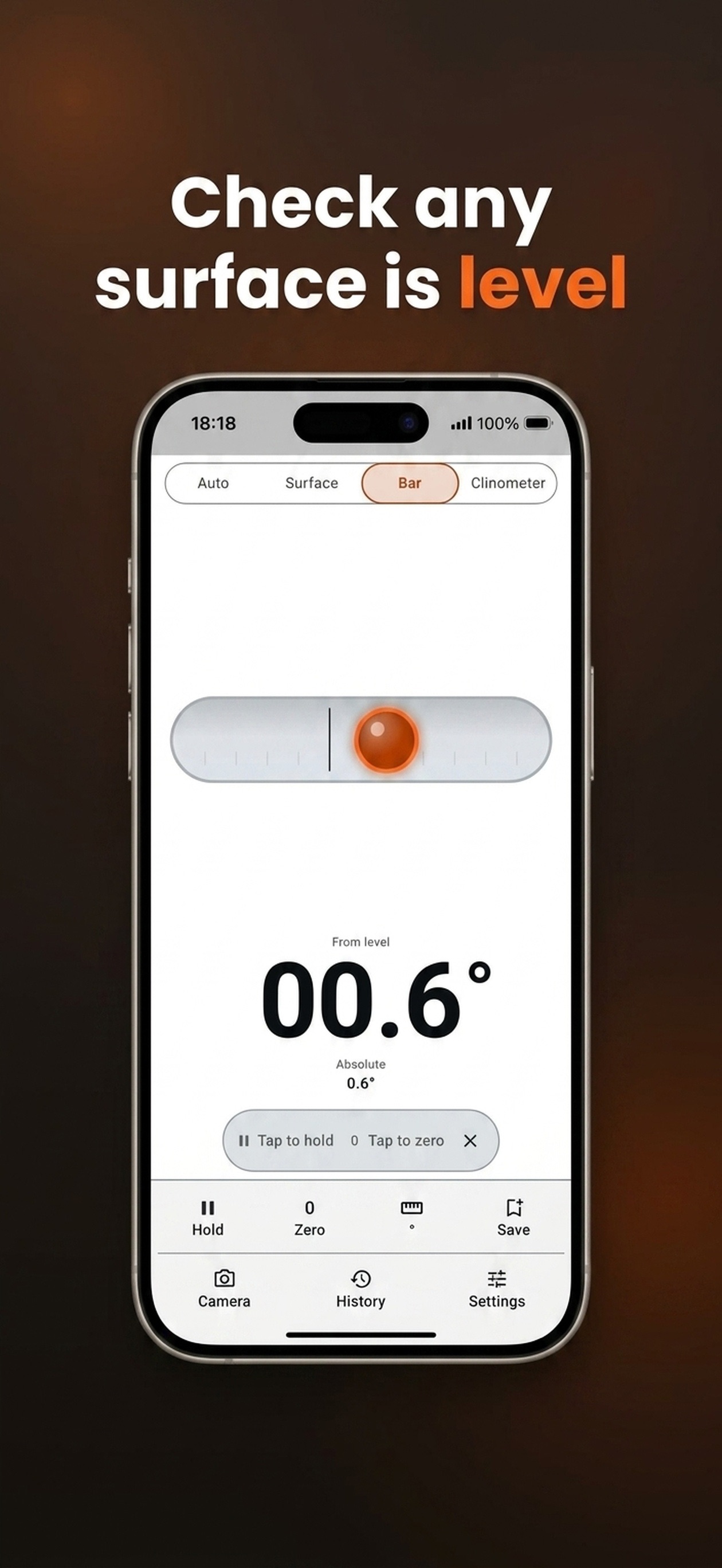 Screenshot 4 of TrueTilt: Bubble Level Tool