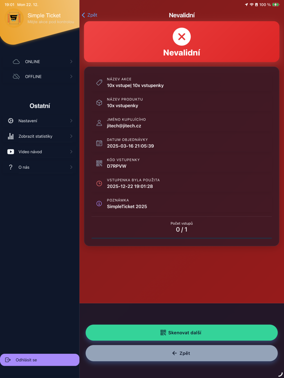 Screenshot #4 pour SimpleTicket