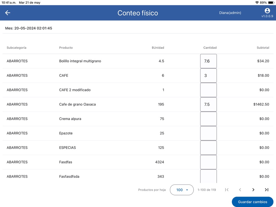 #5. CaBaRe Inventario (iOS) بواسطة: Di Sistemas