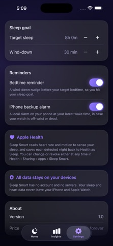 Sleep Smart: Smart Alarm Screenshot 4 of 4