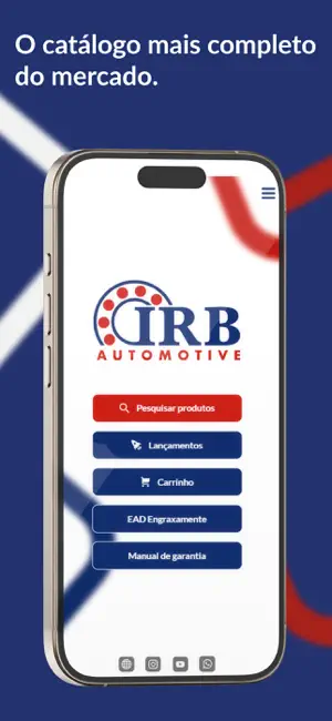 IRB Automotive - Catálogo screenshot 1