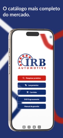 IRB Automotive - Catálogo app screenshot