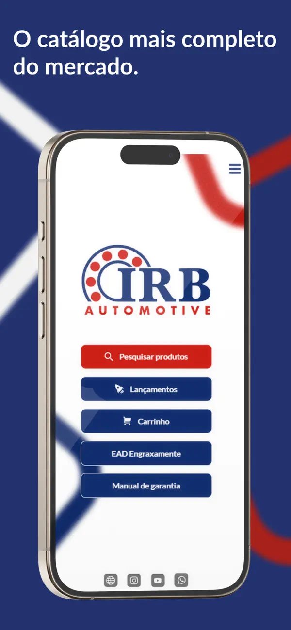 Screenshot #1 pour IRB Automotive - Catálogo