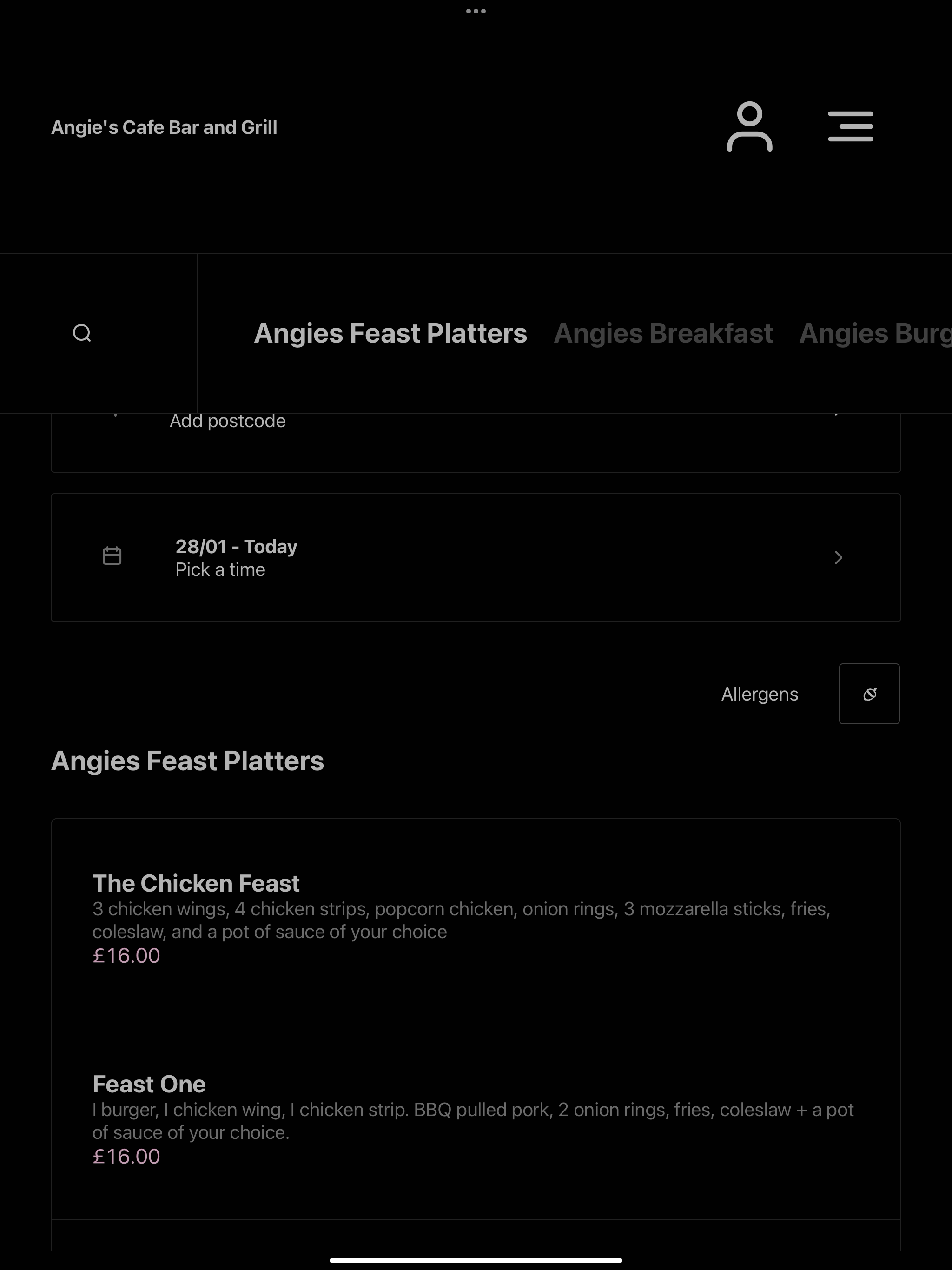 Angie's Cafe Bar and Grill