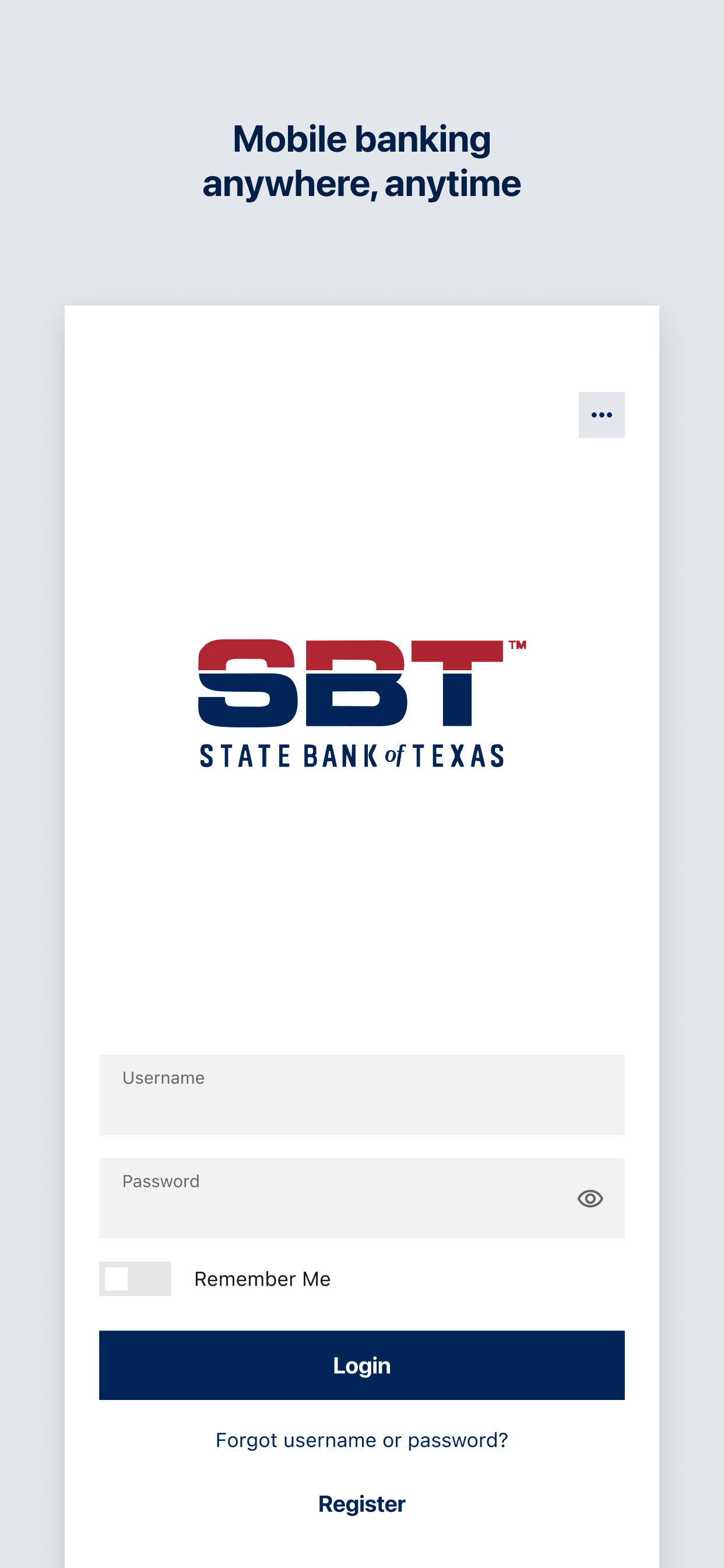 State Bank of Texas - SBT