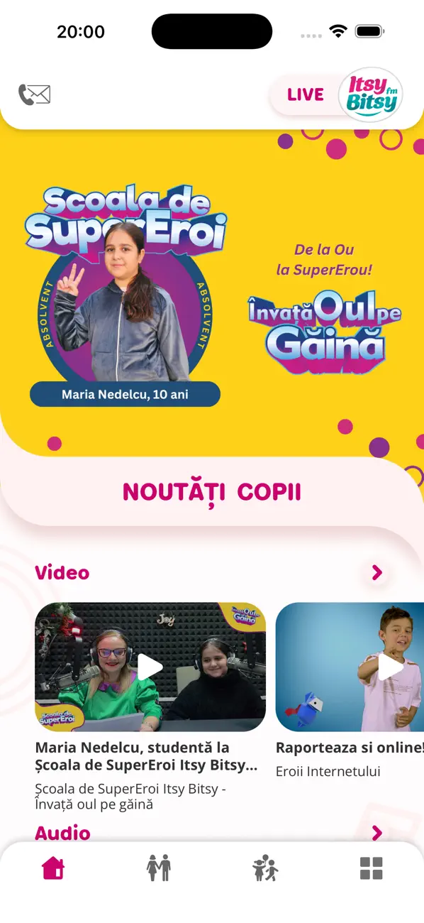 Screenshot #1 pour Itsy Bitsy FM