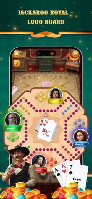 Jackaroo Royale – Classic Ludo screenshot 1