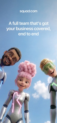 Squad.com iPhone screenshot
