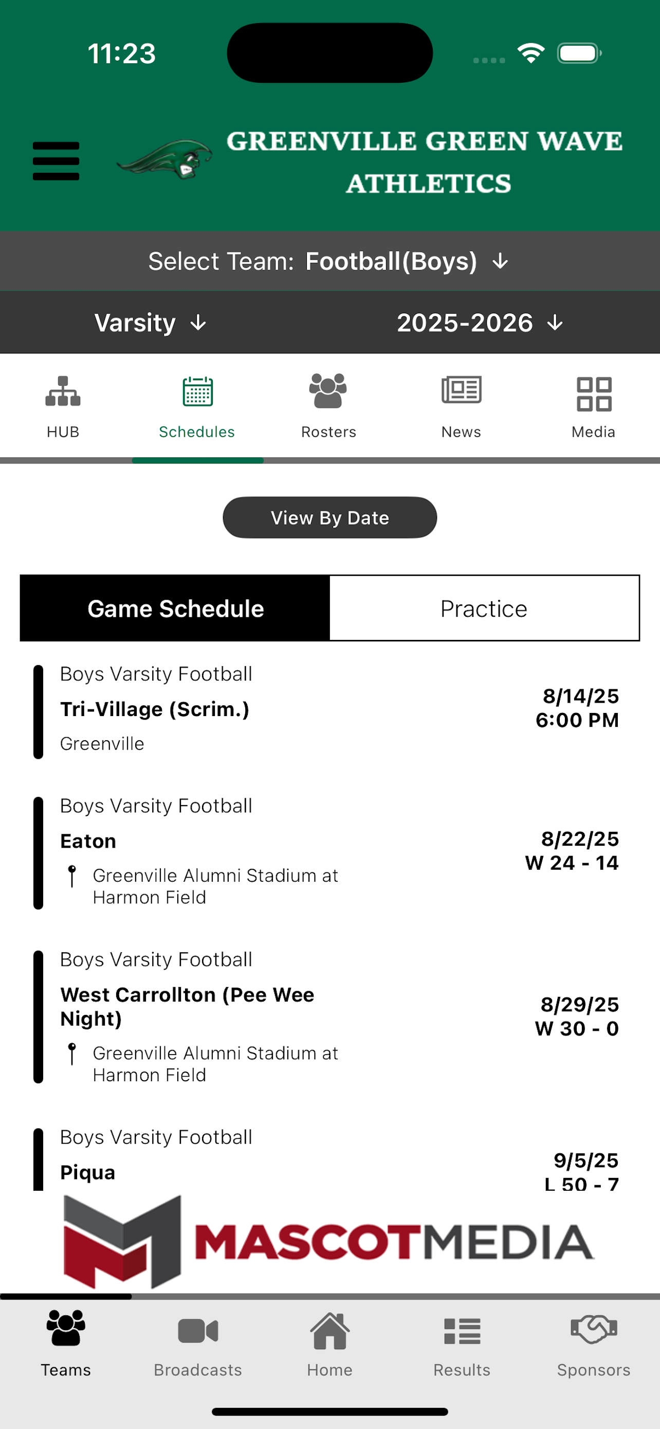 Greenville Athletics screenshot 5