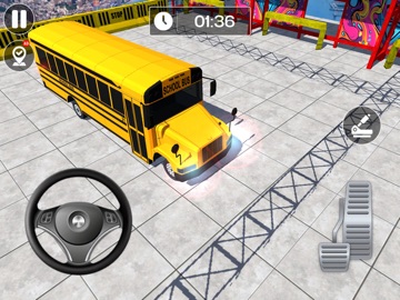 Sky Bus Mega Ramp Drive iPad screenshot