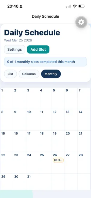 Daily Scheduler Pro screenshot 3