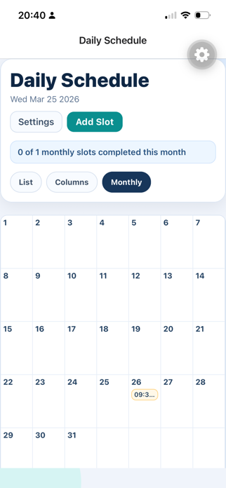 Daily Scheduler Pro Screenshot 3 of 3