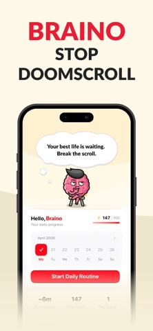 Braino: Screen Time Control Screenshot 1 of 4
