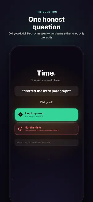 Focus Proof: Promise Yourself screenshot 3