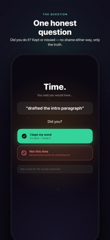 Focus Proof: Promise Yourself Screenshot 3 of 6