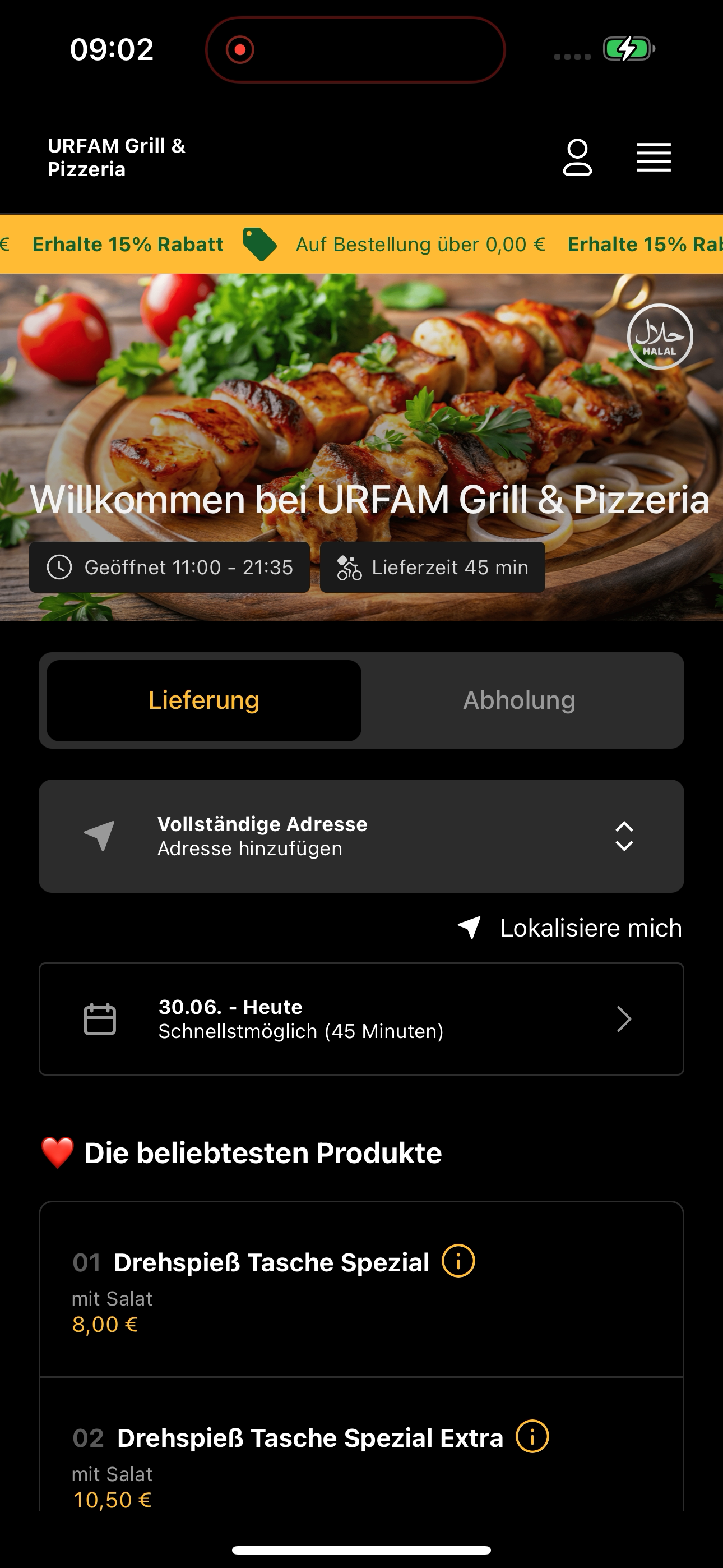 URFAM Grill & Pizzeria screenshot 6