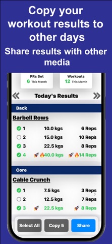 GymLogs - Workout Tracker Gym Screenshot 2 of 7