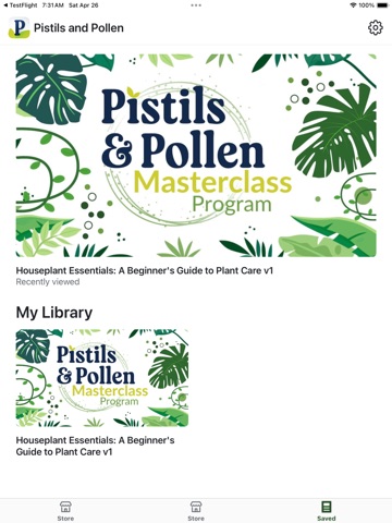 Pistils & Pollen iPad screenshot