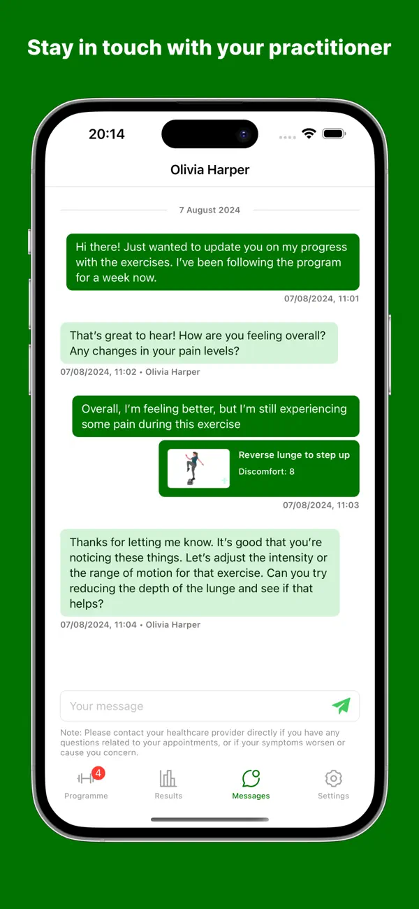 Screenshot #3 pour Nuffield Health My Therapy